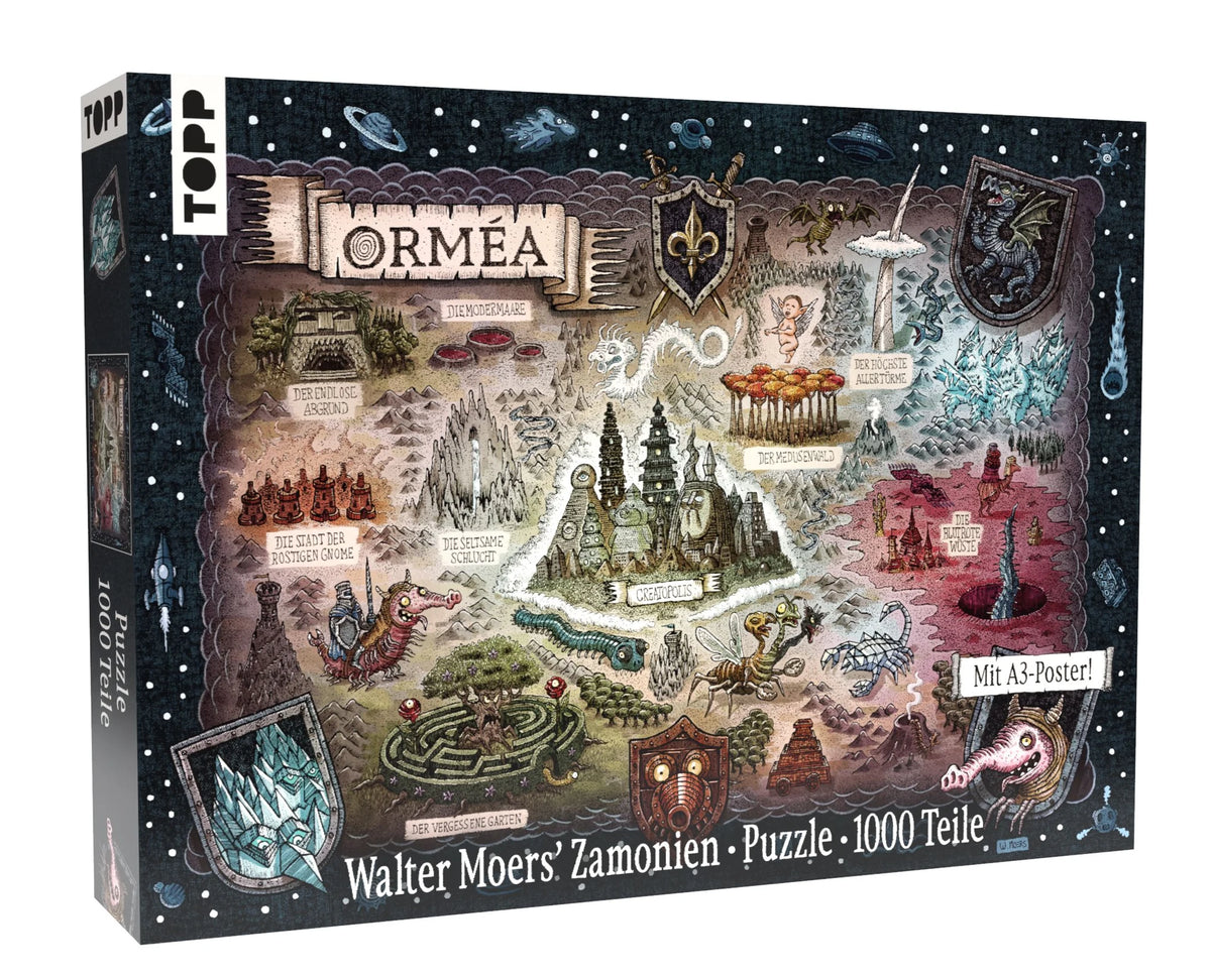 Puzzle: Orméa - das offizielle Puzzle aus der Zamonien-Welt von Walter Moers