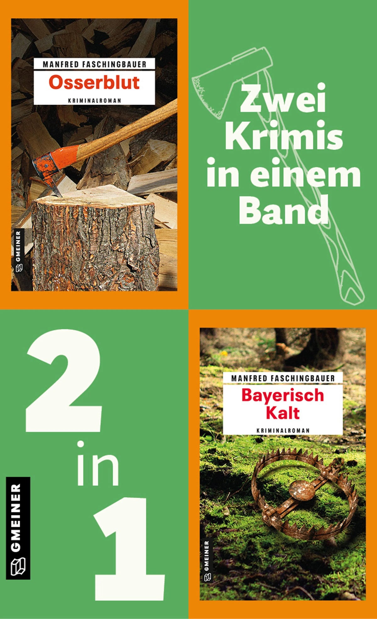 Cover: Osserblut & Bayerisch Kalt (E-Book) von Manfred Faschingbauer