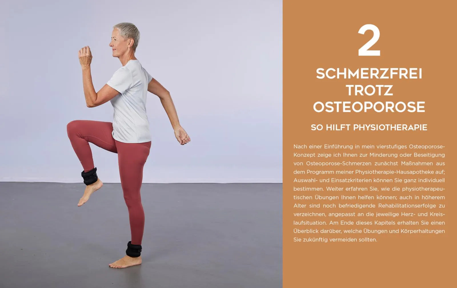 Innenansicht von 'Osteoporose – Physiotherapie für starke Knochen' - Taschenbuch