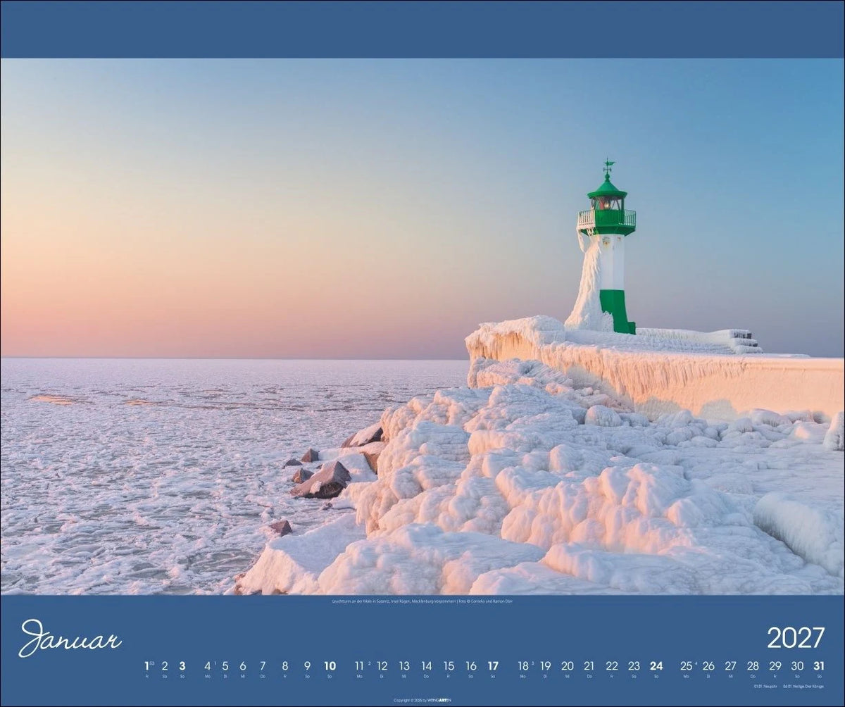 Ostsee Kalender 2027 – Ansicht