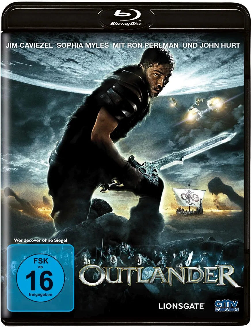 Blu-ray-Cover: Outlander. Regie: Howard McCain