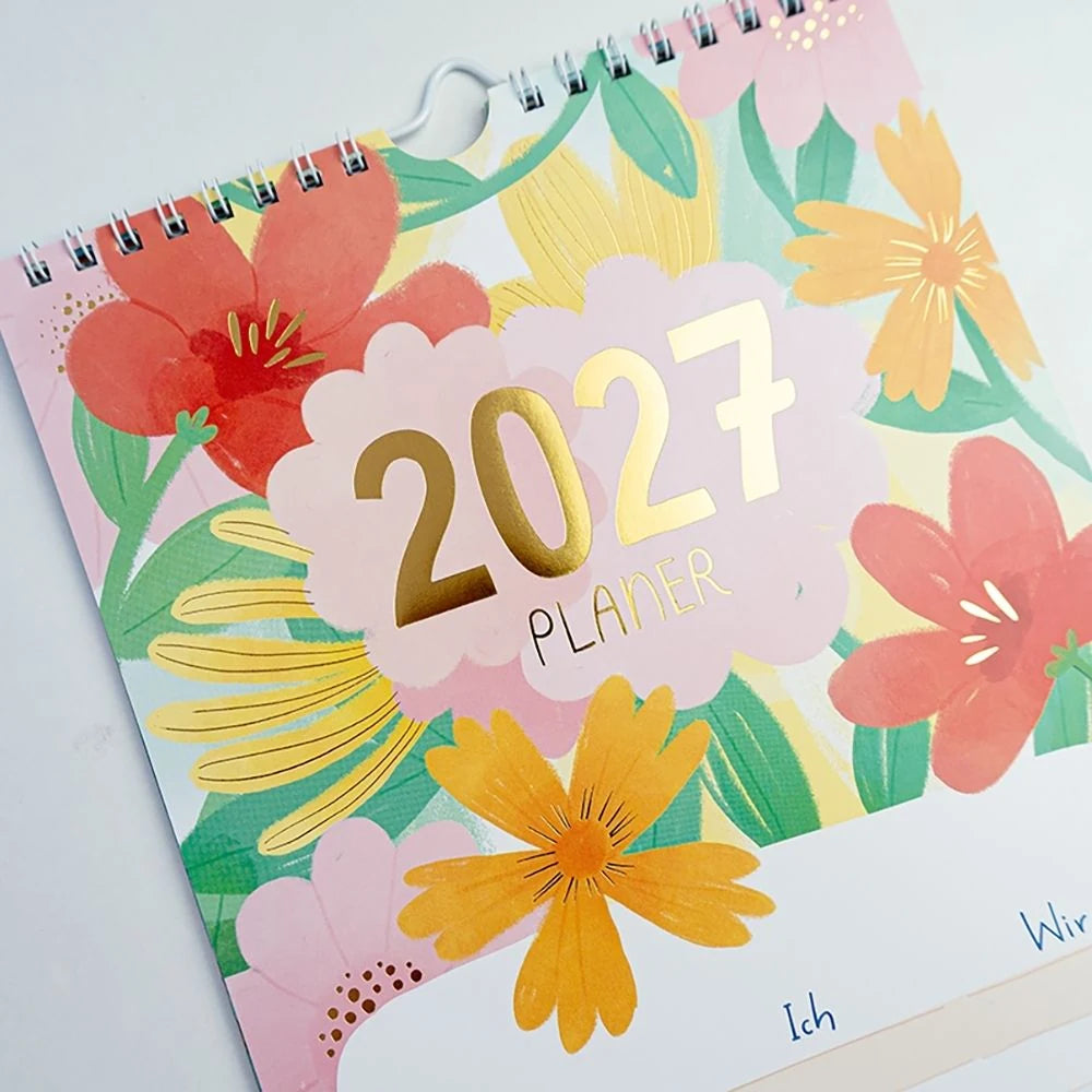 Paarplaner 2027 Floral – Ansicht