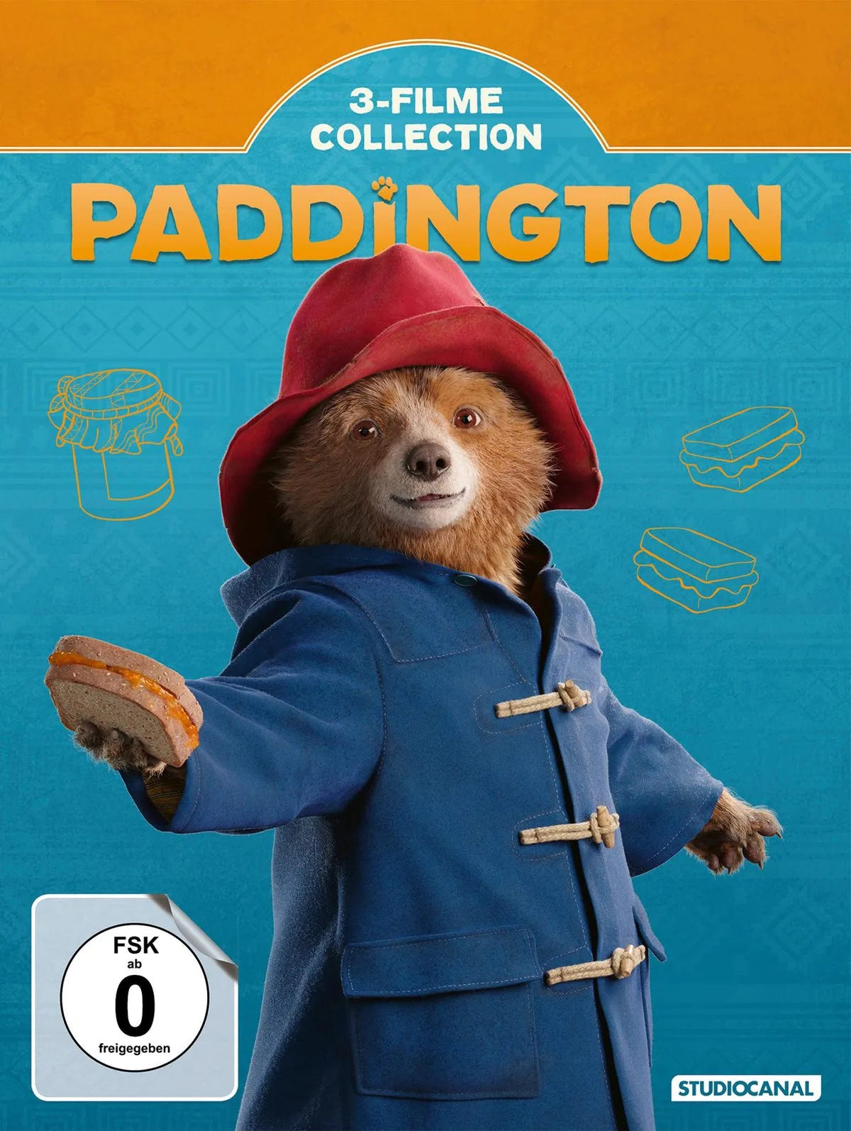 Paddington - 3 Filme Collection - DVD