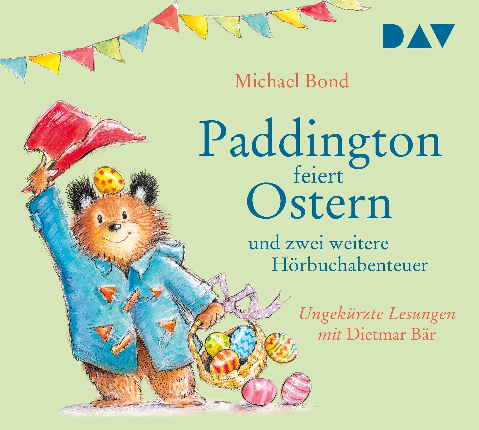 Buchcover von 'Paddington feiert Ostern und zwei weitere Hörbuchabenteuer' - Hörbuch (CD) von Michael Bond