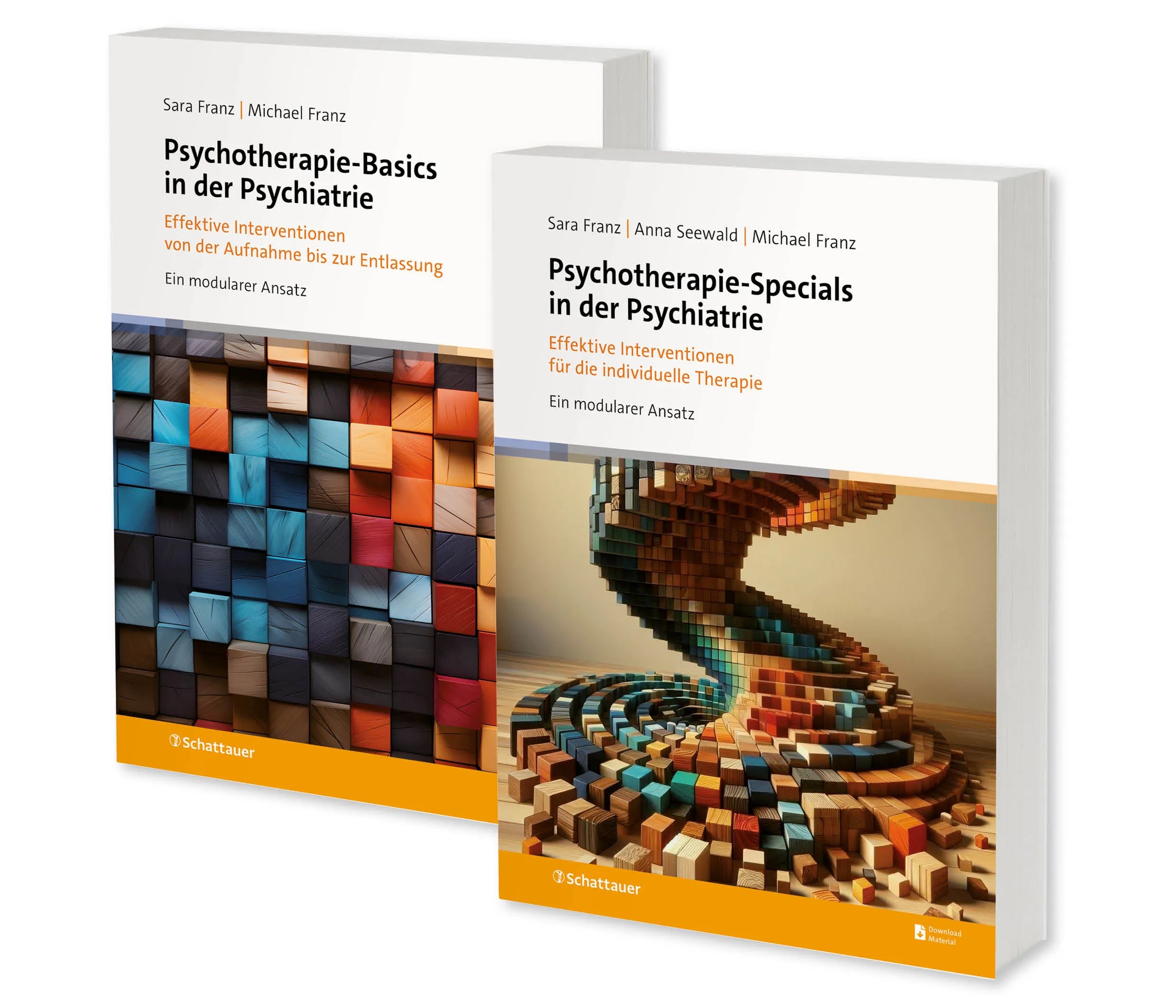 Buchcover von 'Paket: Psychotherapie in der Psychiatrie' - Paperback von Sara Franz