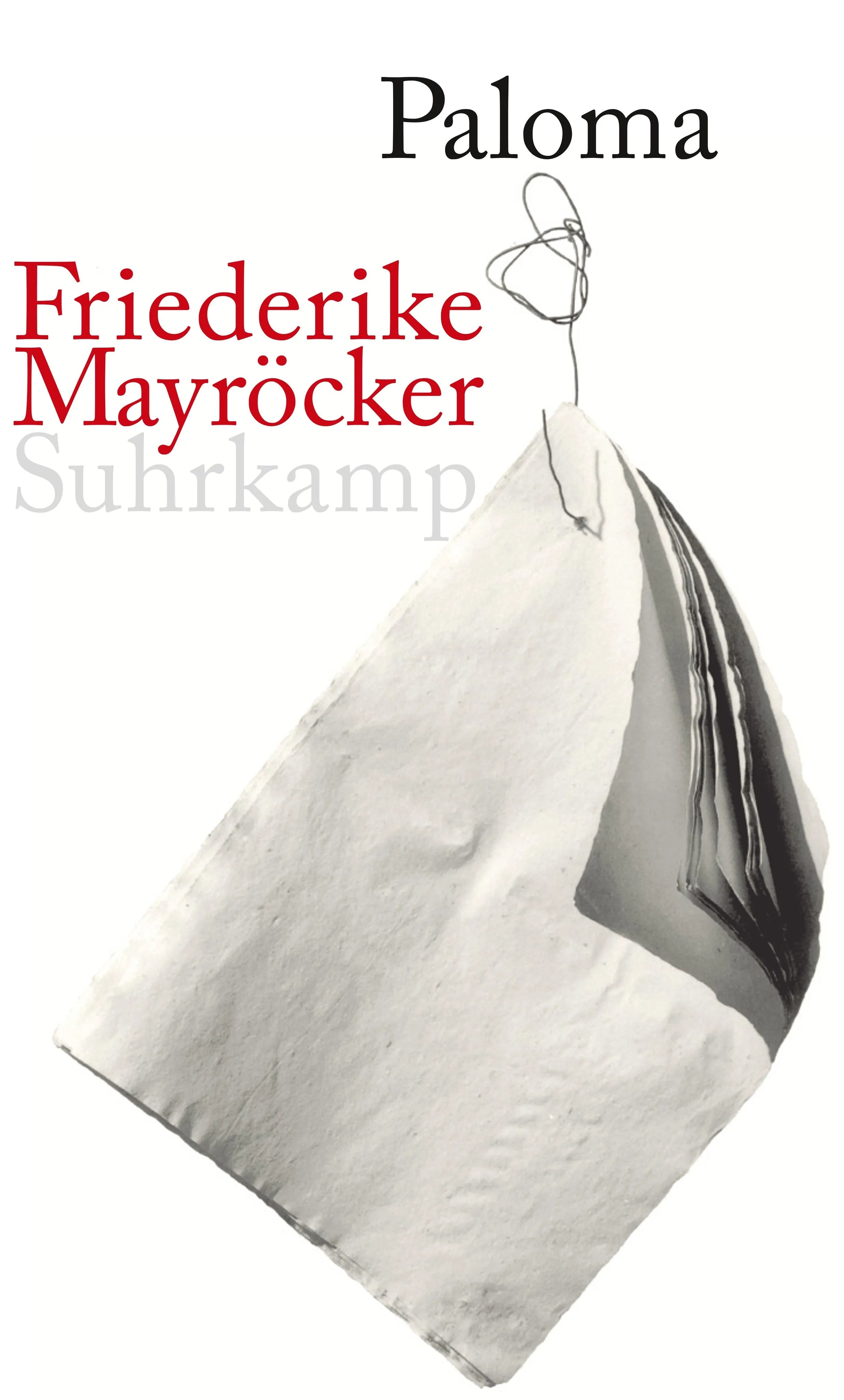 Buchcover von 'Paloma' - Gebundene Ausgabe von Friederike Mayröcker