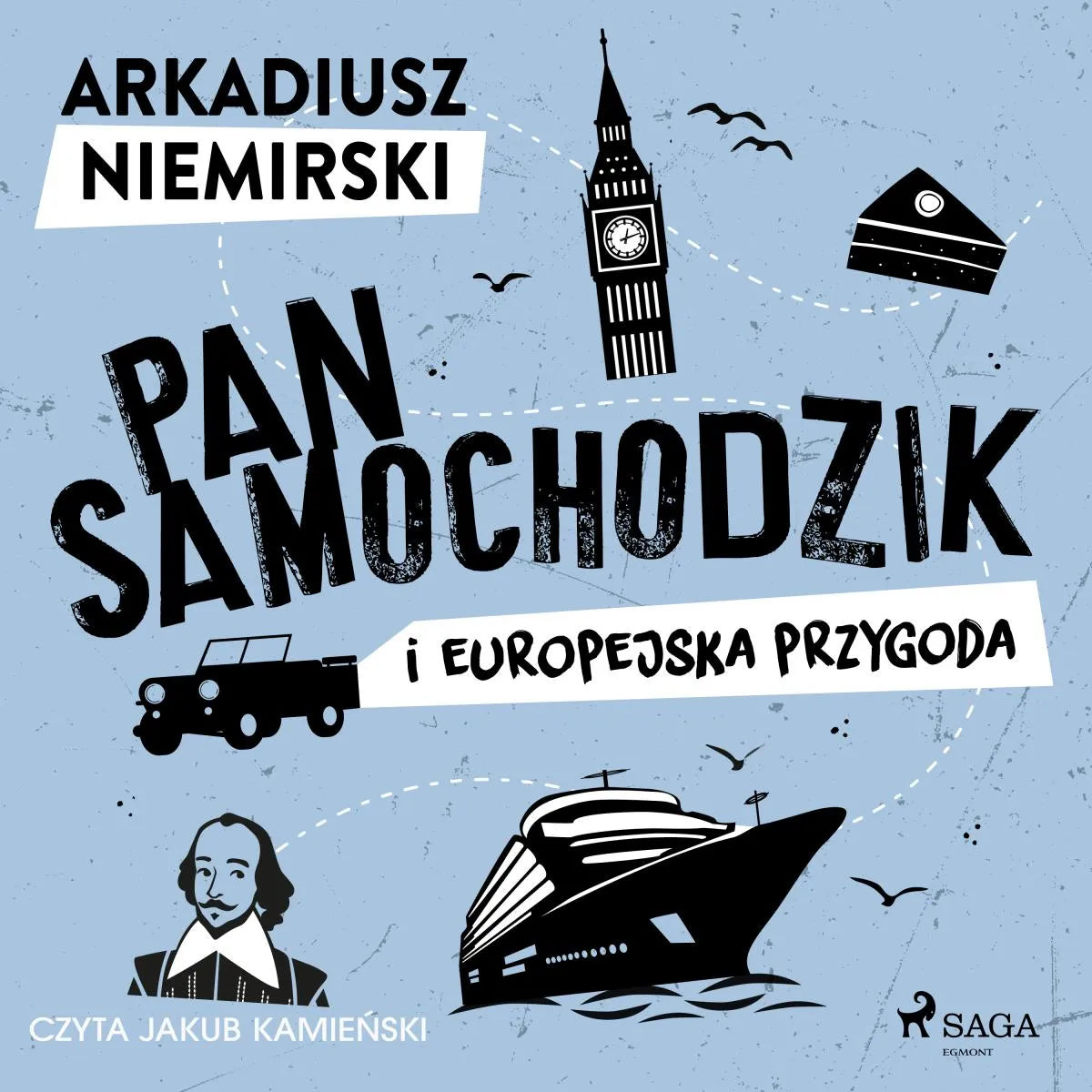 Cover: Pan Samochodzik i europejska przygoda (Hörbuch Download) von Arkadiusz Niemirski