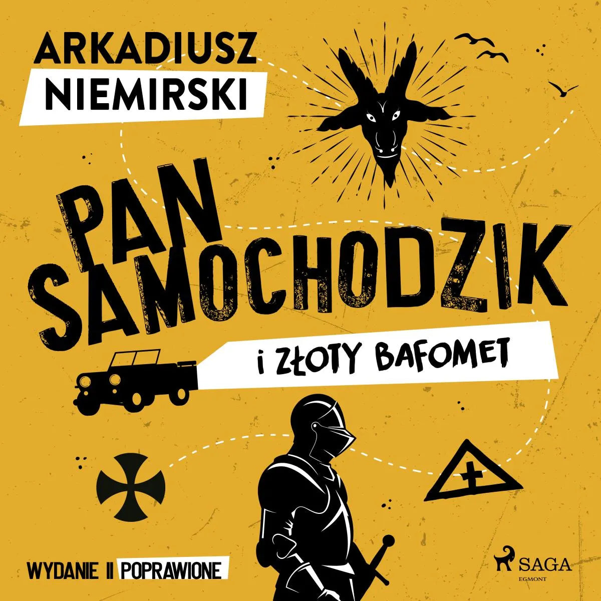 Cover: Pan Samochodzik i złoty Bafomet (Hörbuch Download) von Arkadiusz Niemirski