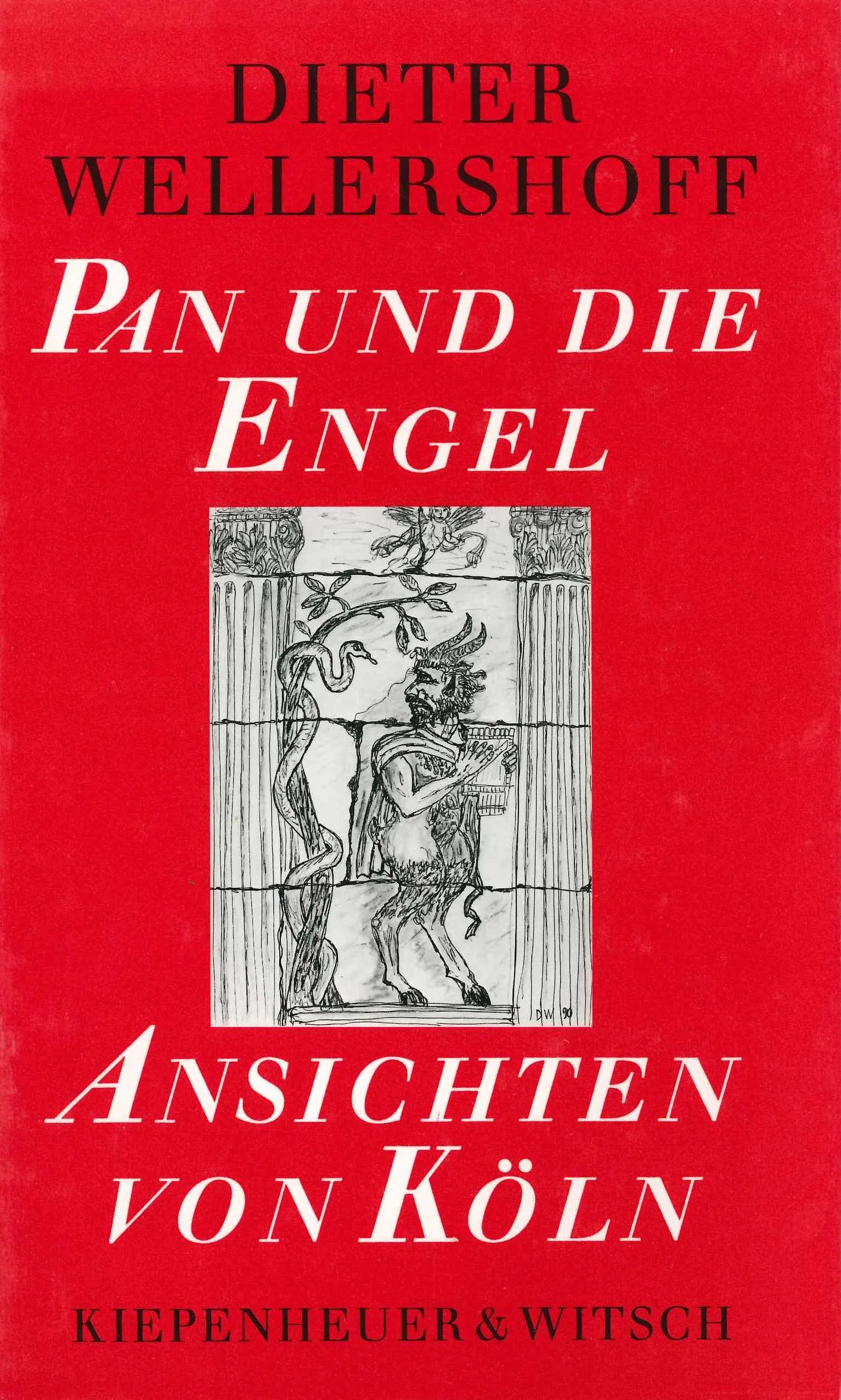 Buchcover von 'Pan und die Engel' - Gebundene Ausgabe von Dieter Wellershoff