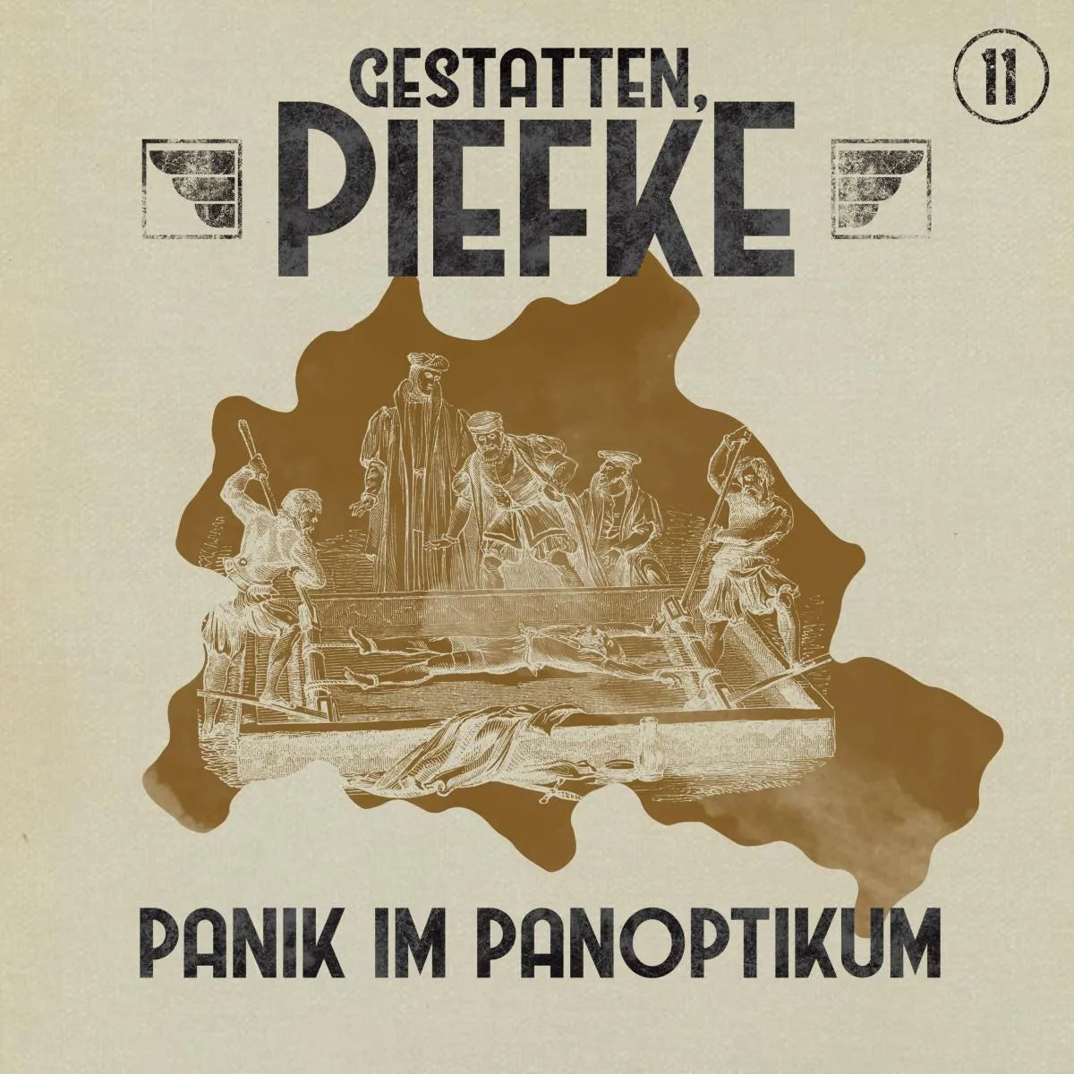 Cover: Panik im Panoptikum (Hörbuch Download) von Silke Walter