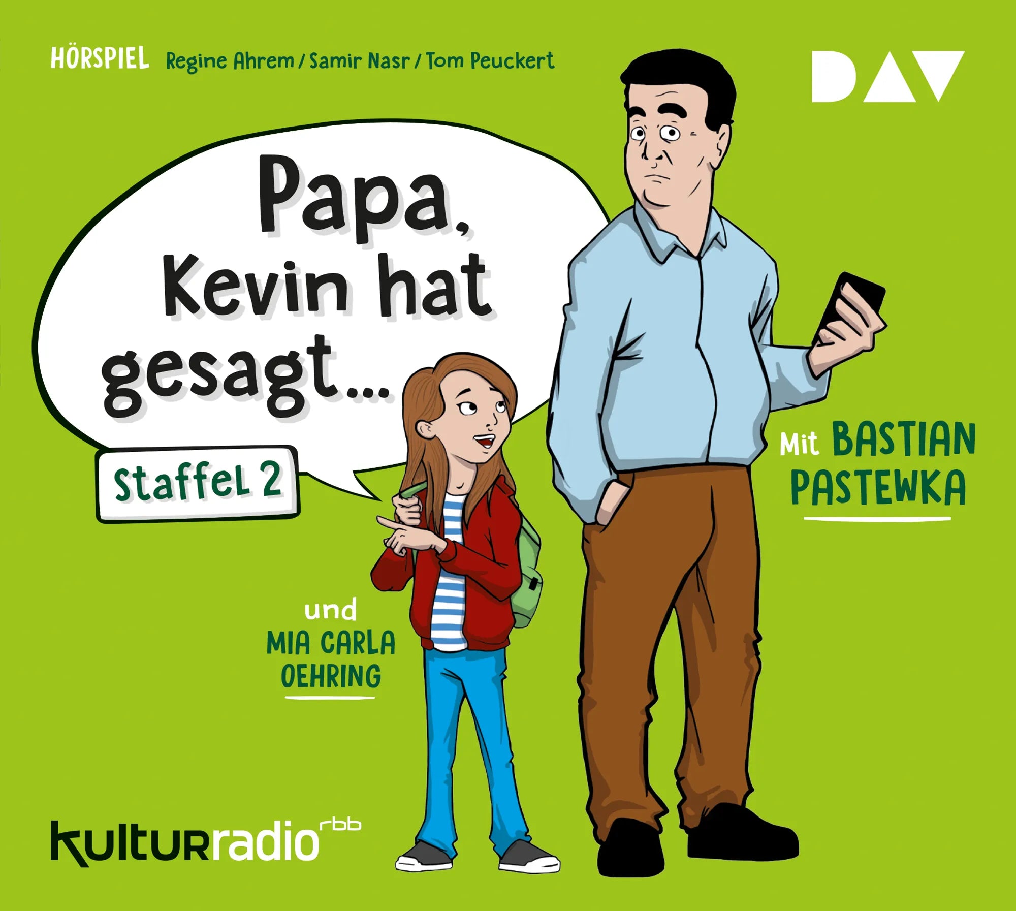 Buchcover von '»Papa, Kevin hat gesagt…« Staffel 2' - Hörbuch (CD) von Regine Ahrem