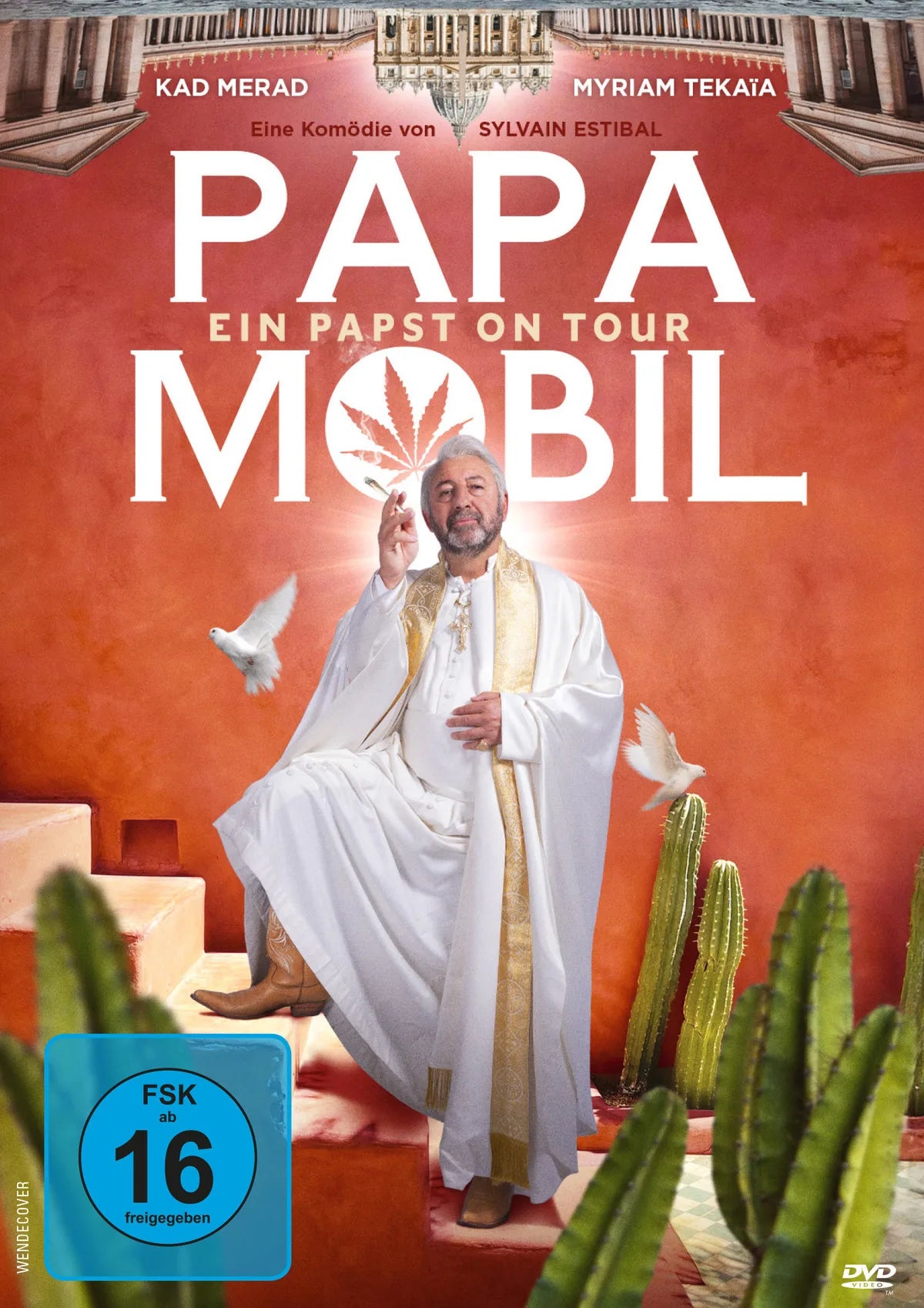 DVD-Cover: Papamobil. Regie: Sylvain Estibal