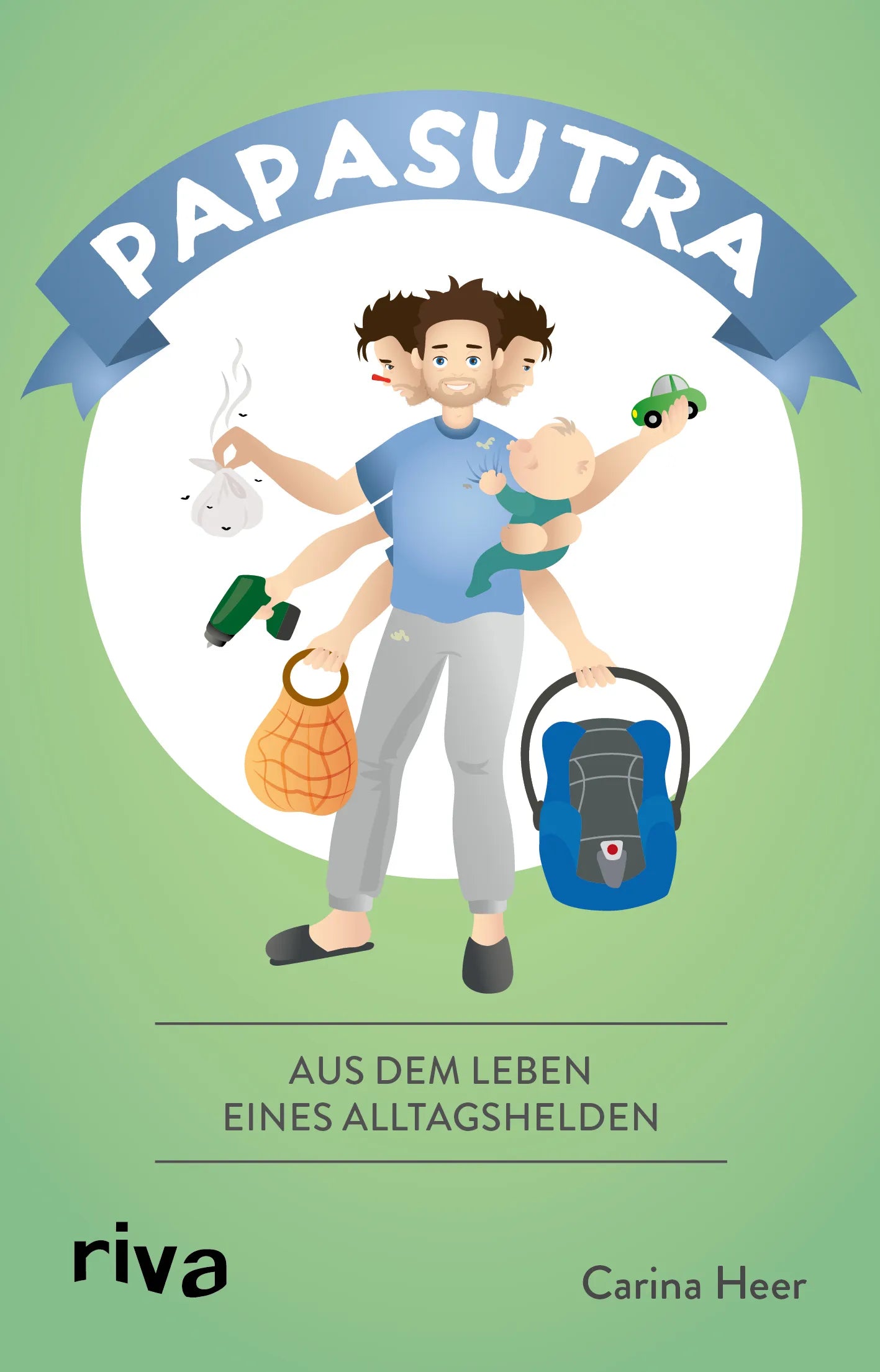 Buchcover von 'Papasutra' - Gebundene Ausgabe von Carina Heer
