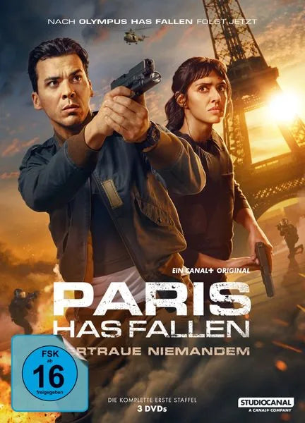 DVD-Cover: Paris Has Fallen - Die komplette 1. Staffel. Regie: Hans Herbots