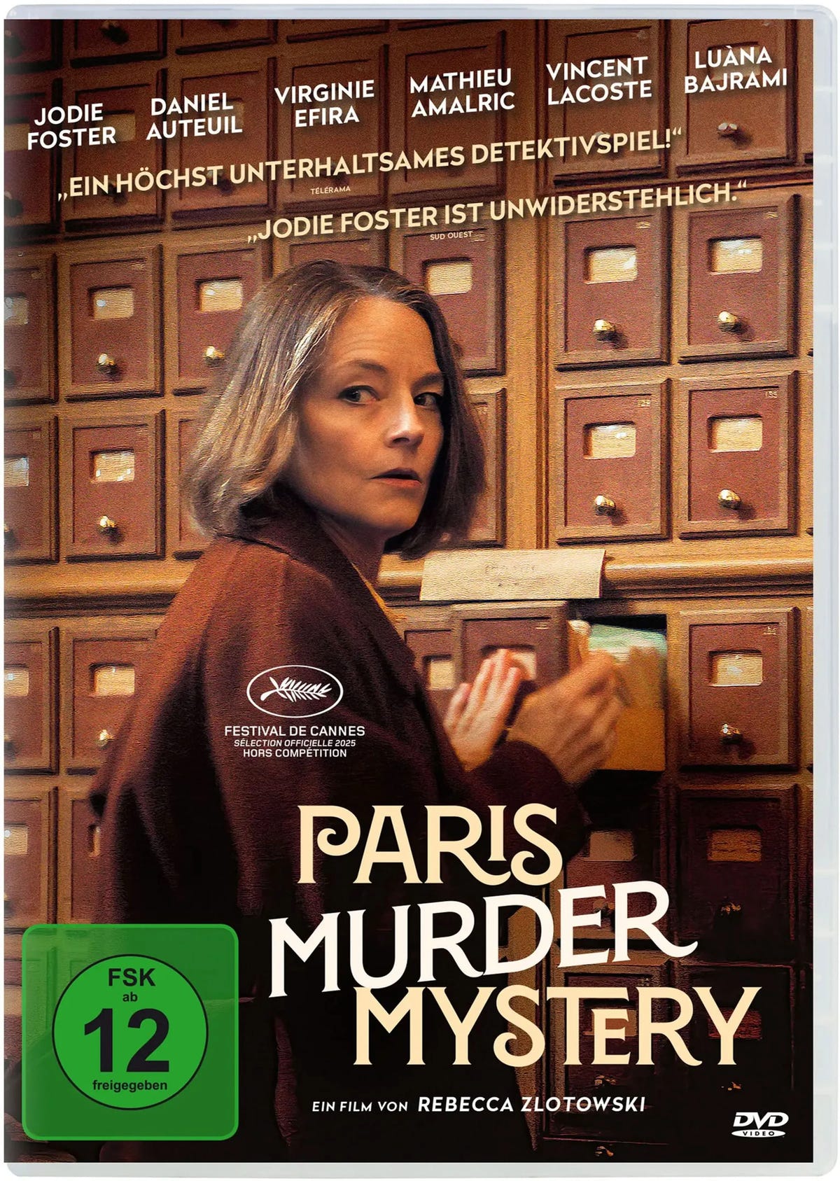 DVD-Cover: Paris Murder Mystery. Regie: Rebecca Zlotowski