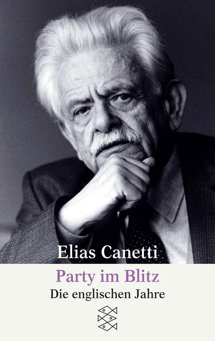 Buchcover von 'Party im Blitz' - Taschenbuch von Elias Canetti