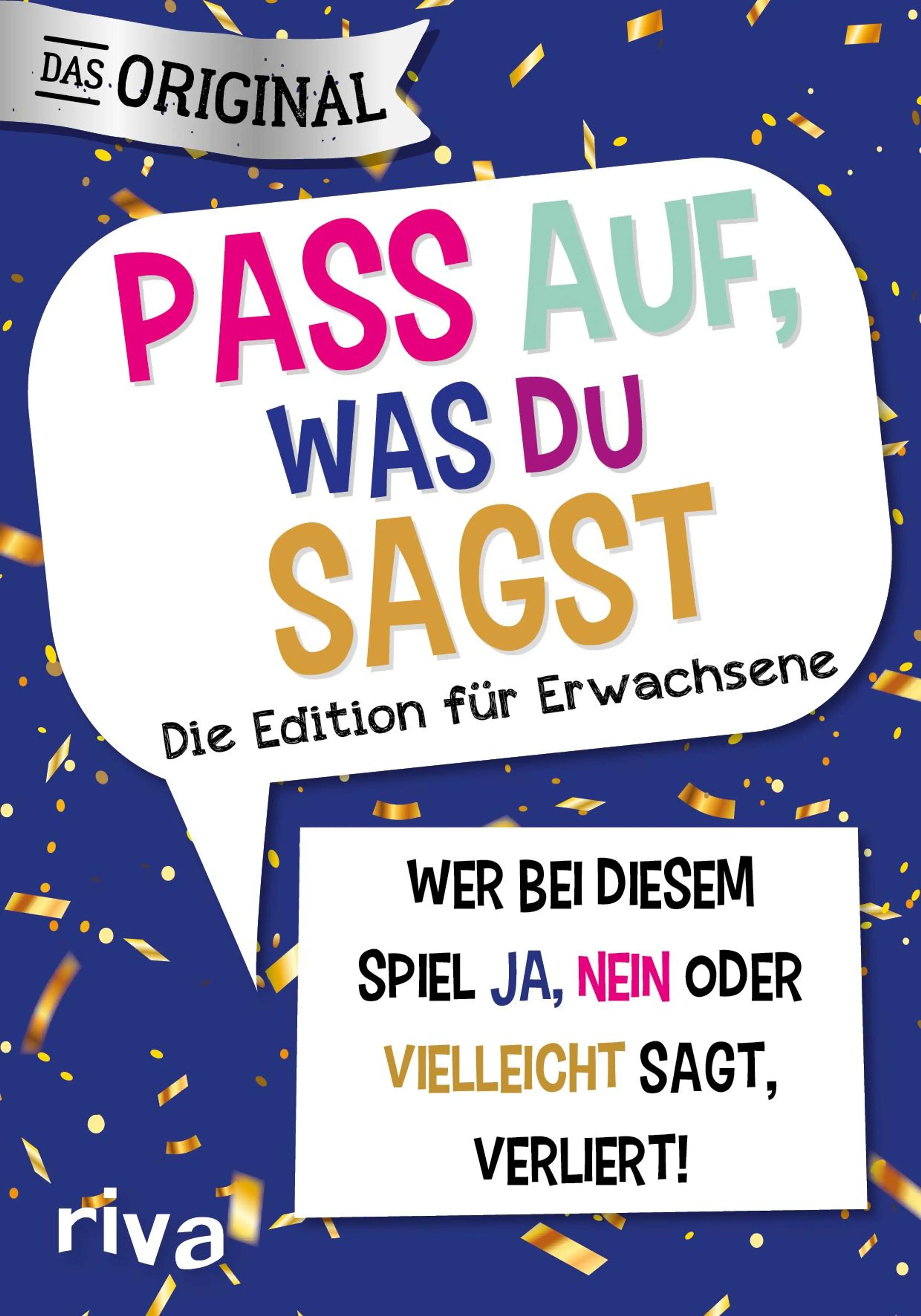 Pass auf, was du sagst Die Edition für Erwachsene Buchcover
