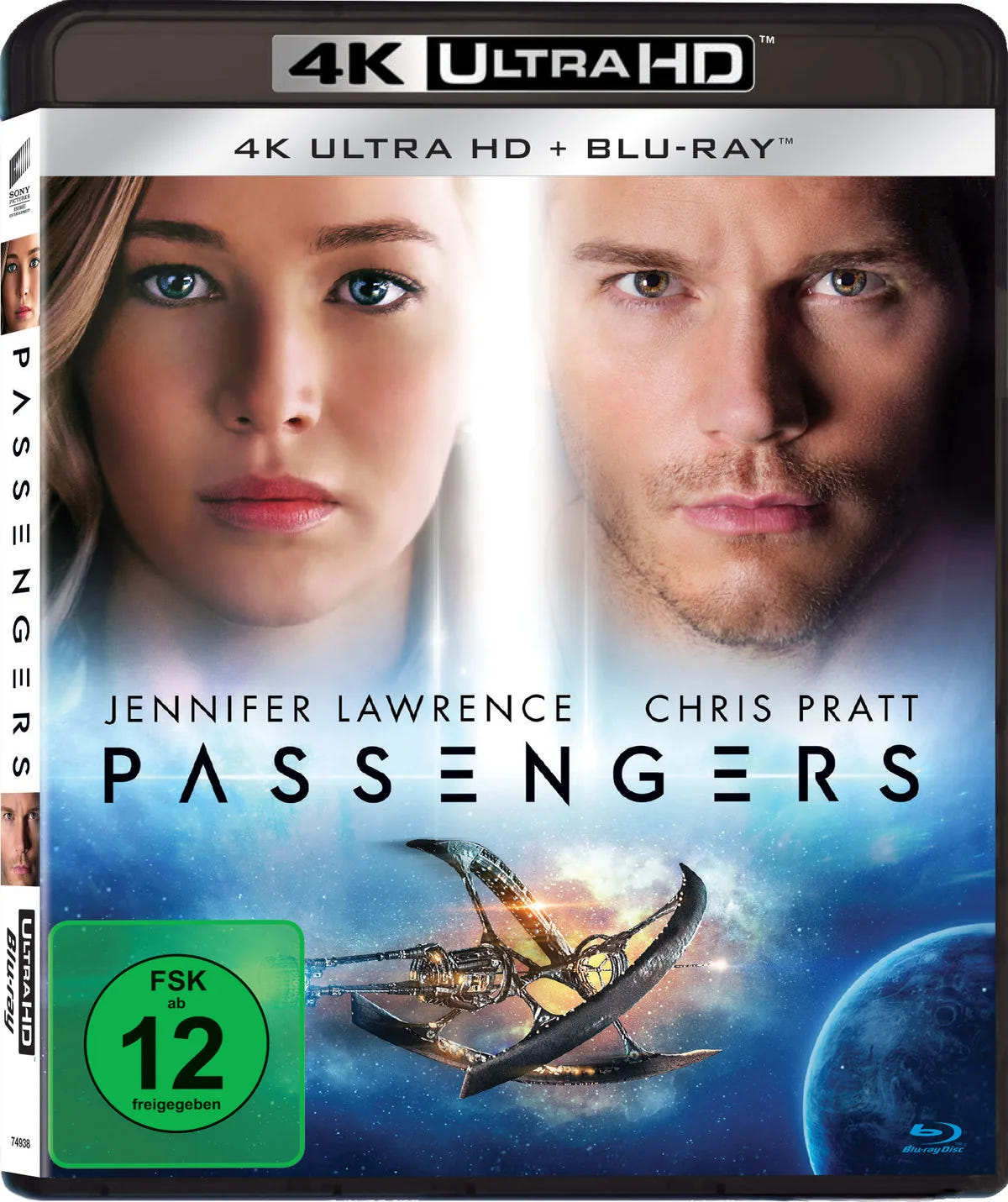 Passengers (+ BR) - Blu-ray 4K Ultra HD