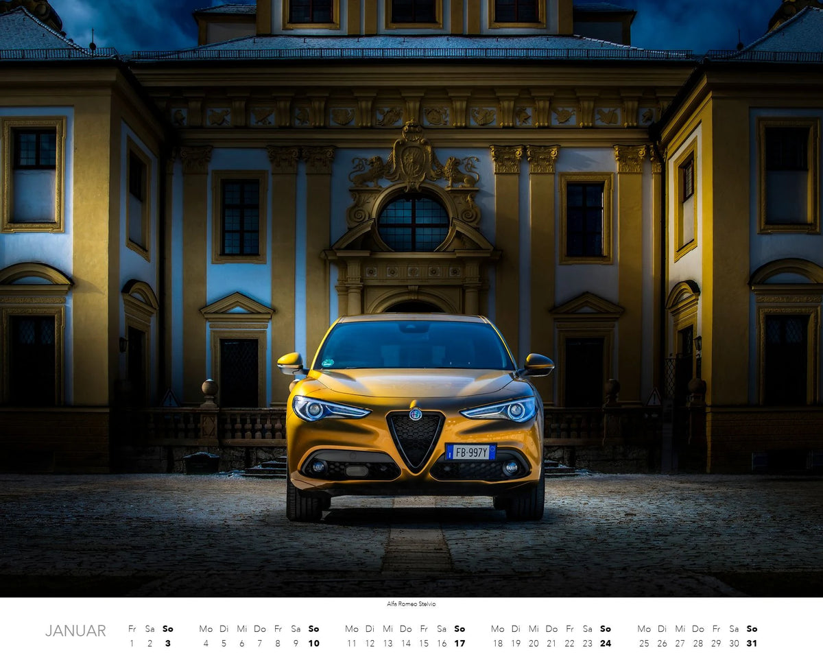 Passione Alfa Romeo Kalender 2027 – Ansicht
