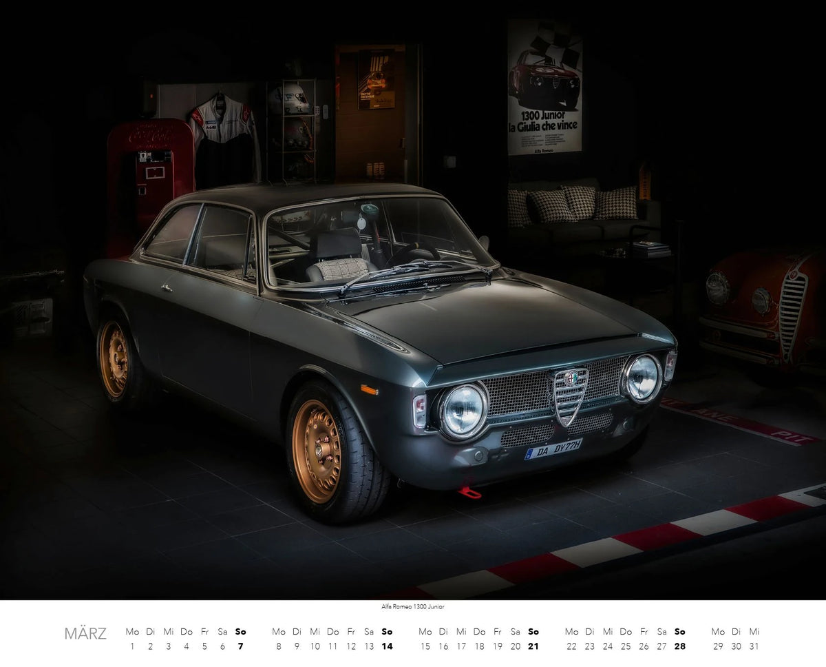 Passione Alfa Romeo Kalender 2027 – Ansicht