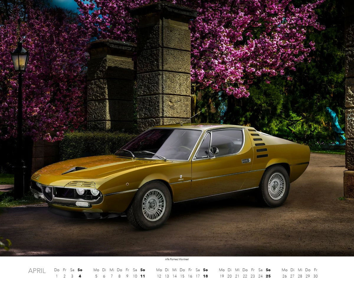 Passione Alfa Romeo Kalender 2027 – Ansicht