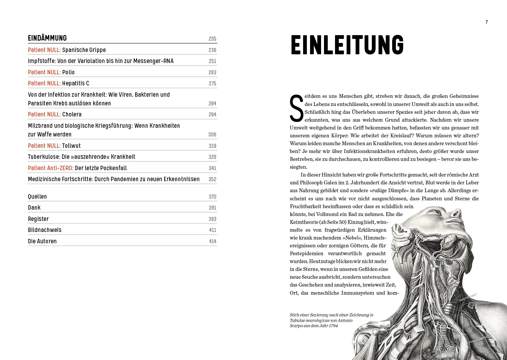 Innenansicht von 'Patient Zero' - Gebundene Ausgabe