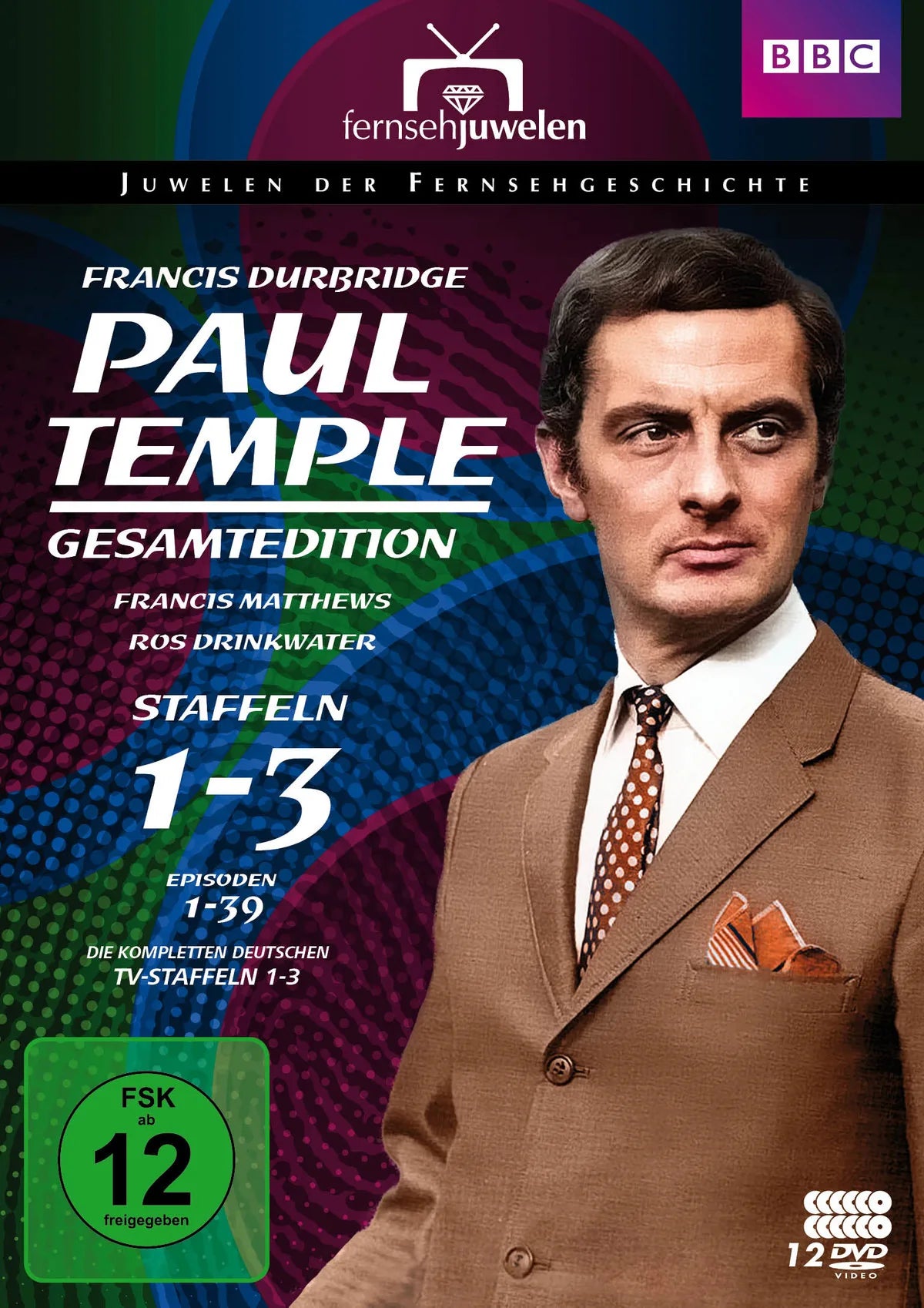Paul Temple - Gesamtedition - Staffeln 1-3 - DVD