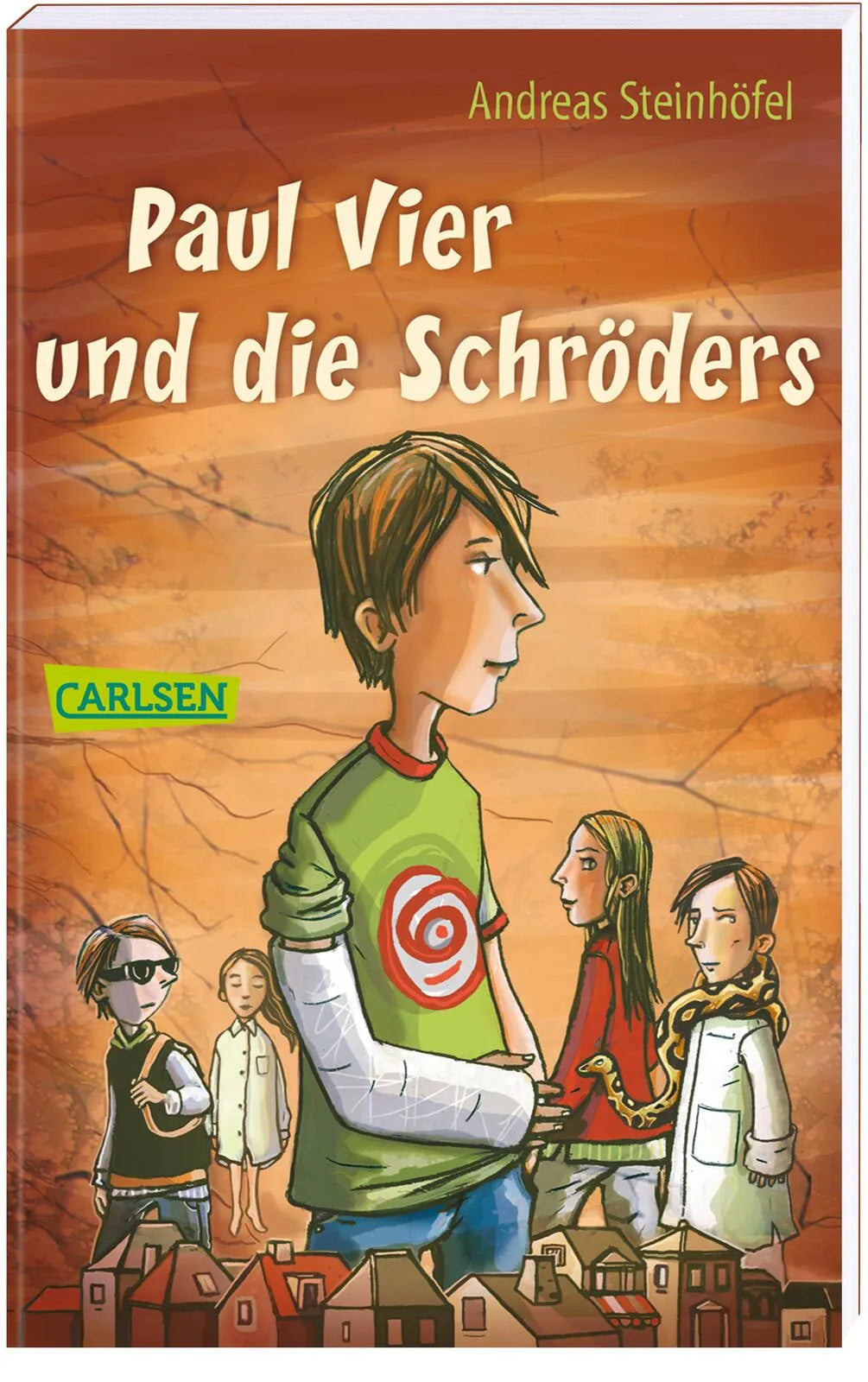Buchcover von 'Paul Vier und die Schröders' - Taschenbuch von Andreas Steinhöfel