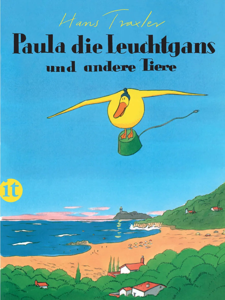 Buchcover von 'Paula, die Leuchtgans und andere Tiere' - Taschenbuch von Hans Traxler
