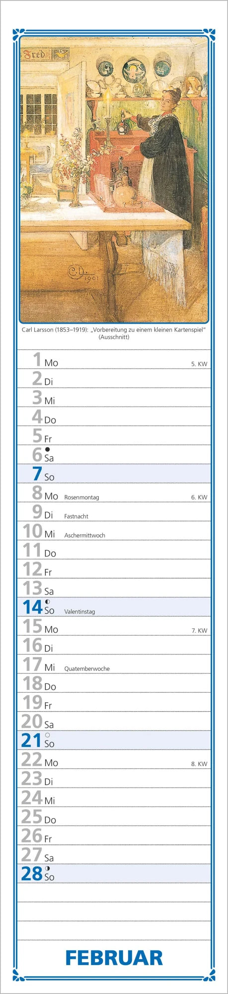 Paulines Küchenplaner 2027 – Ansicht