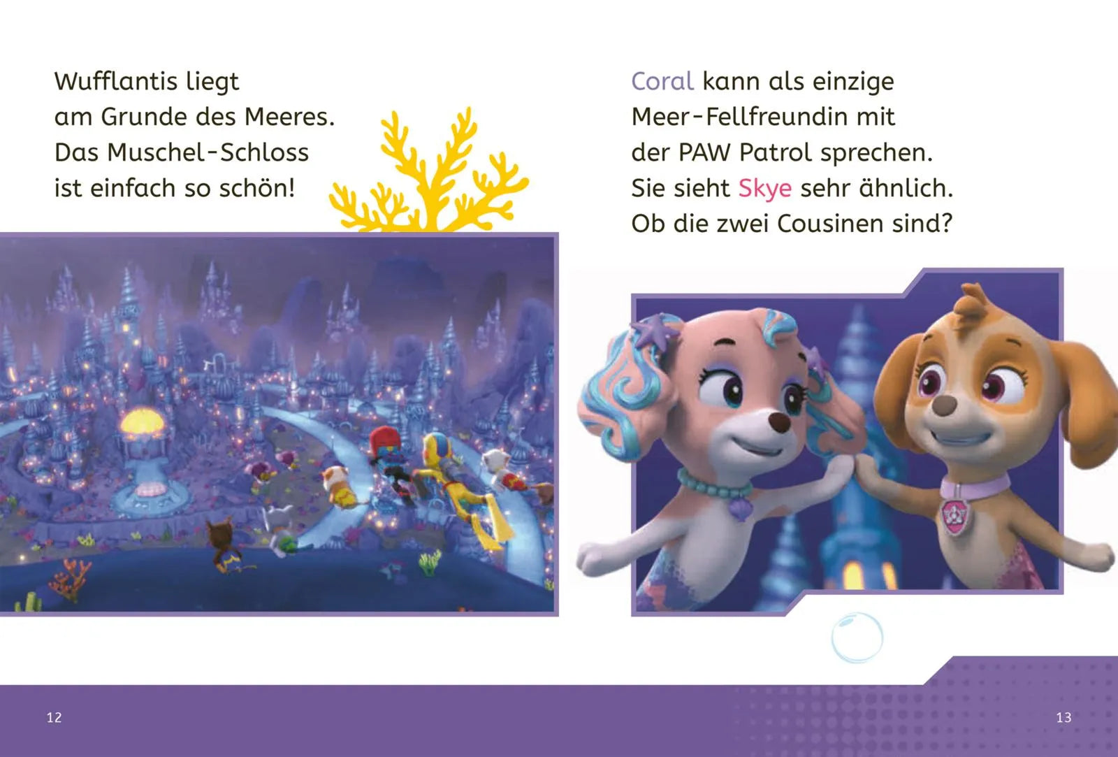 Produktansicht: PAW Patrol Erstlesebuch: Aqua Pups: Die Fellfreunde tauchen ab! (Gebundene Ausgabe)