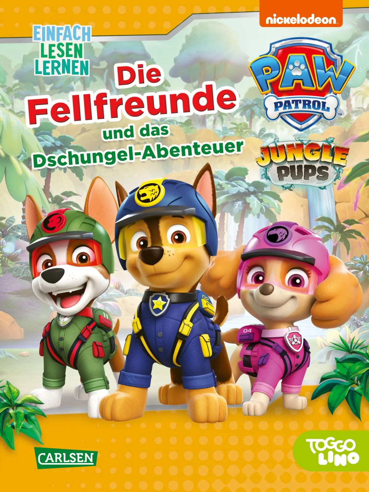 Buchcover von 'PAW Patrol Erstlesebuch: Die Fellfreunde und das Dschungel-Abenteuer' - Gebundene Ausgabe von Nora De Lon