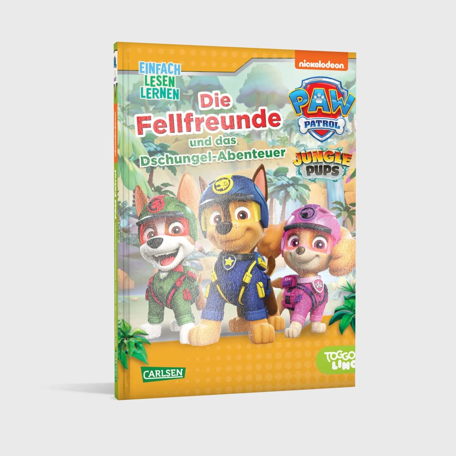 Produktansicht: PAW Patrol Erstlesebuch: Die Fellfreunde und das Dschungel-Abenteuer (Gebundene Ausgabe)