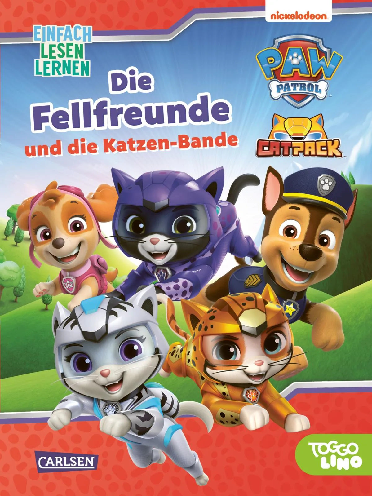 Buchcover von 'PAW Patrol Erstlesebuch: Die Fellfreunde und die Katzen-Bande' - Gebundene Ausgabe von Nora De Lon