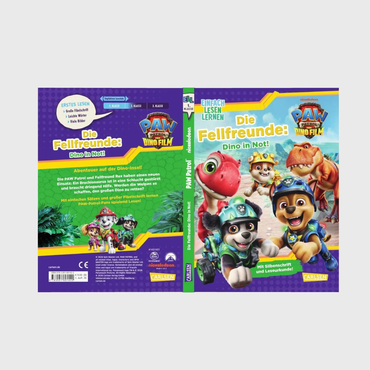 Detailansicht: PAW Patrol - The Dino Movie Die Fellfreunde: Dino in Not (Hardcover)