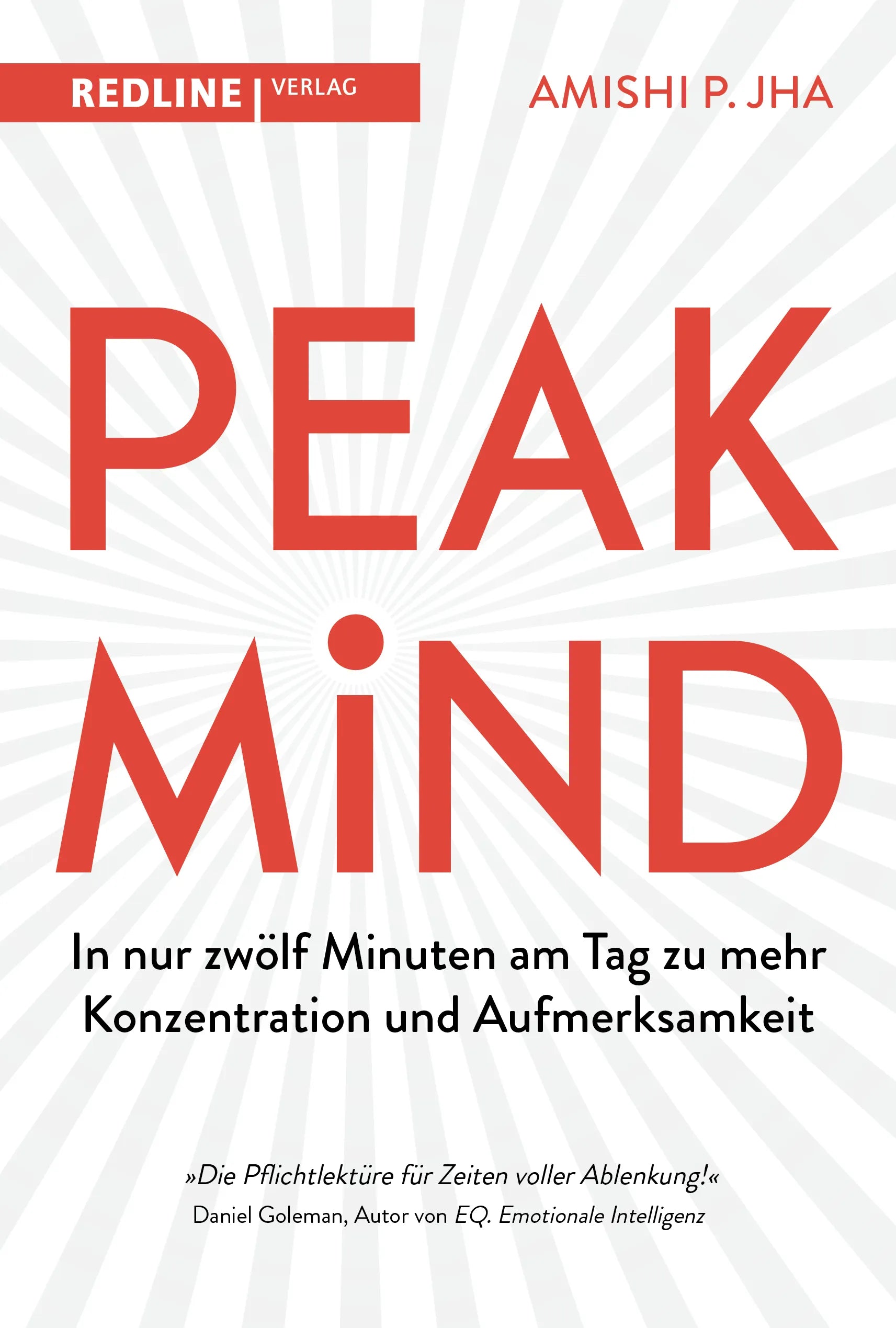 Buchcover von 'Peak Mind' - Gebundene Ausgabe von Amishi P. Jha