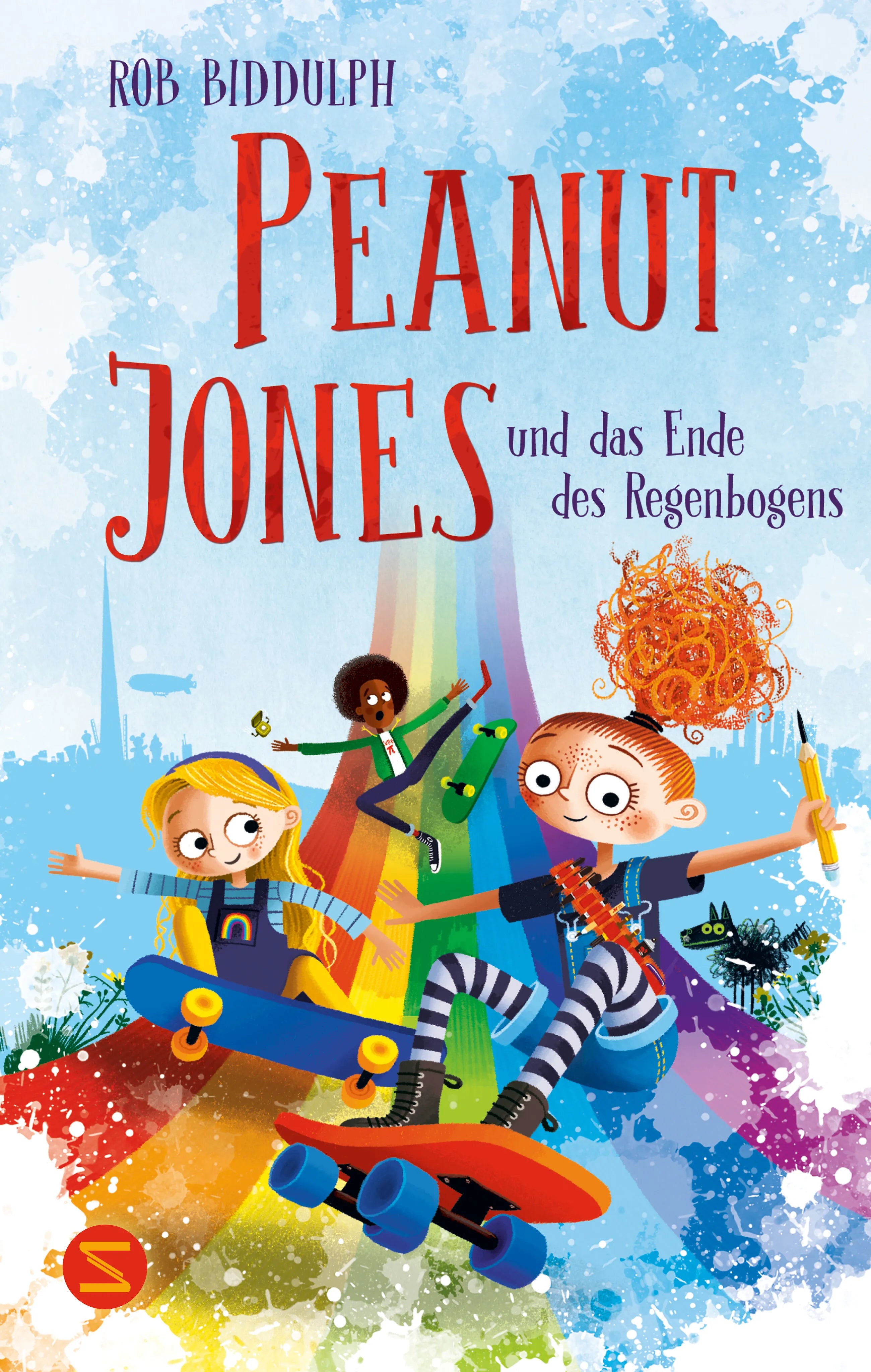 Buchcover von 'Peanut Jones und das Ende des Regenbogens' - Gebundene Ausgabe von Rob Biddulph