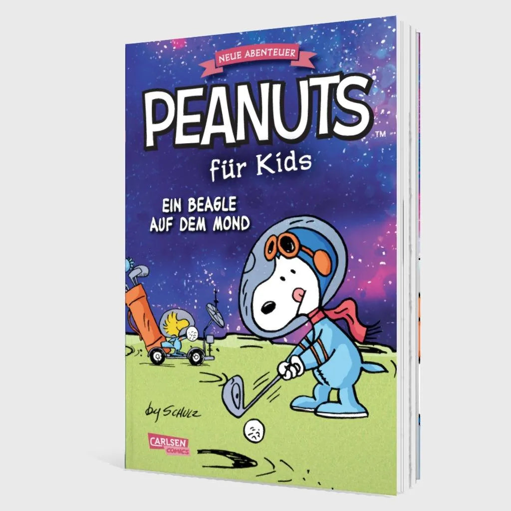Produktansicht: Peanuts für Kids - Neue Abenteuer 1: Ein Beagle auf dem Mond (Taschenbuch)