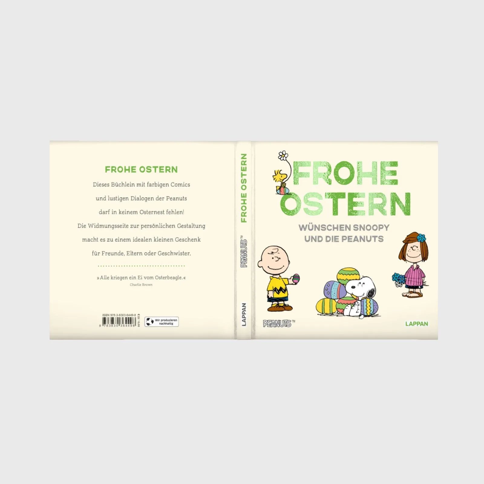 Detailansicht: Peanuts Geschenkbuch: Frohe Ostern wünschen Snoopy und die Peanuts! (Hardcover)