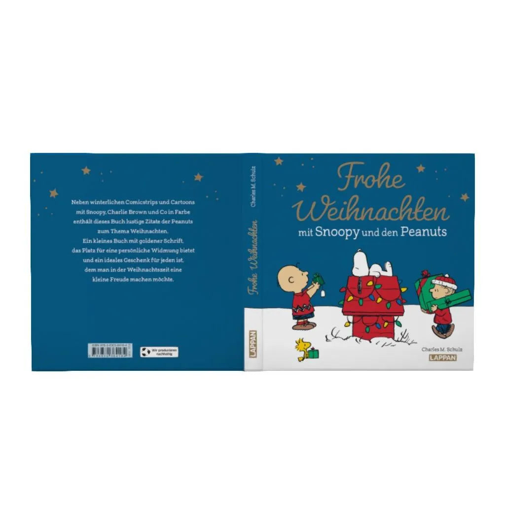 Detailansicht: Peanuts Geschenkbuch: Frohe Weihnachten mit Snoopy und den Peanuts (Hardcover)