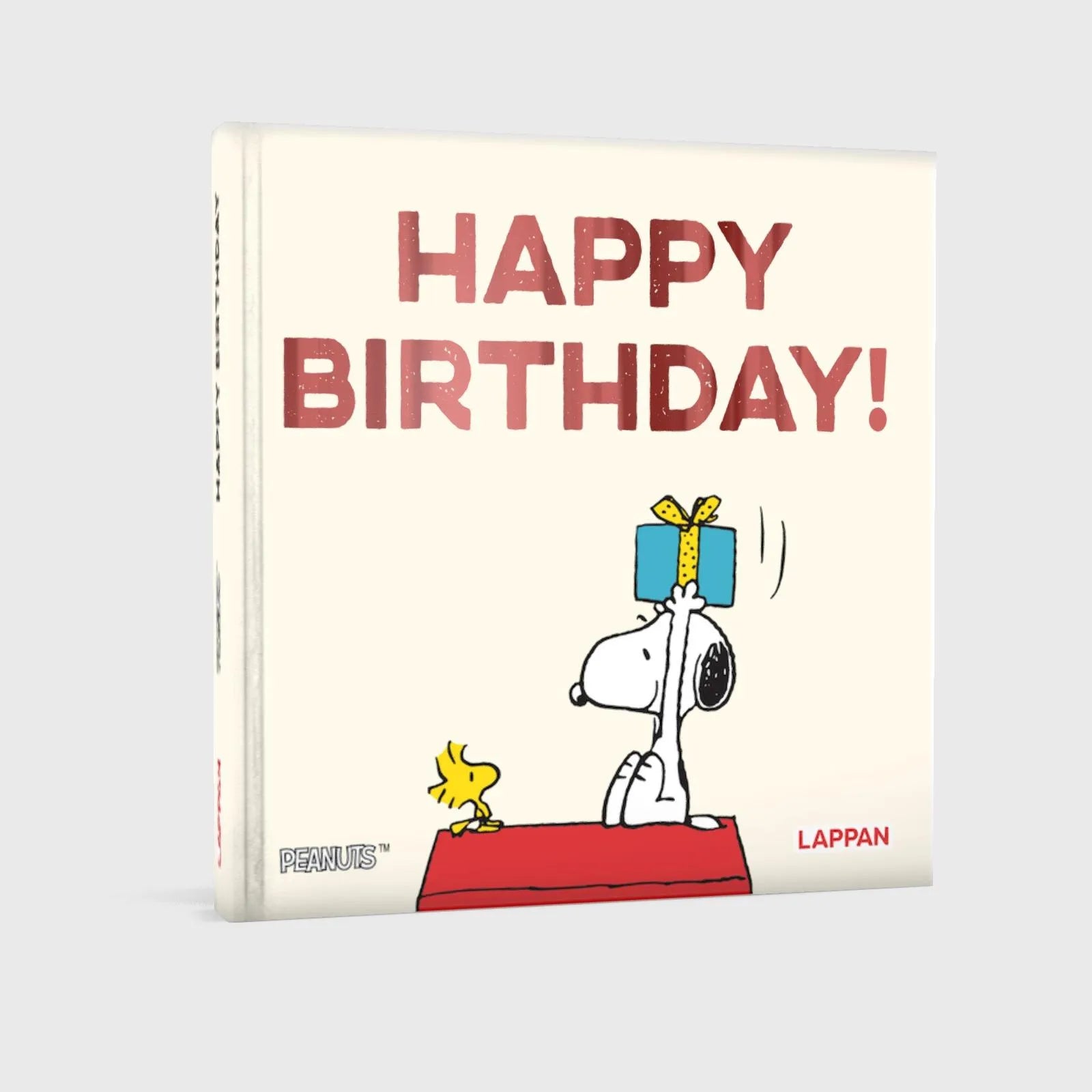 Produktansicht: Peanuts Geschenkbuch: Happy Birthday! (Gebundene Ausgabe)