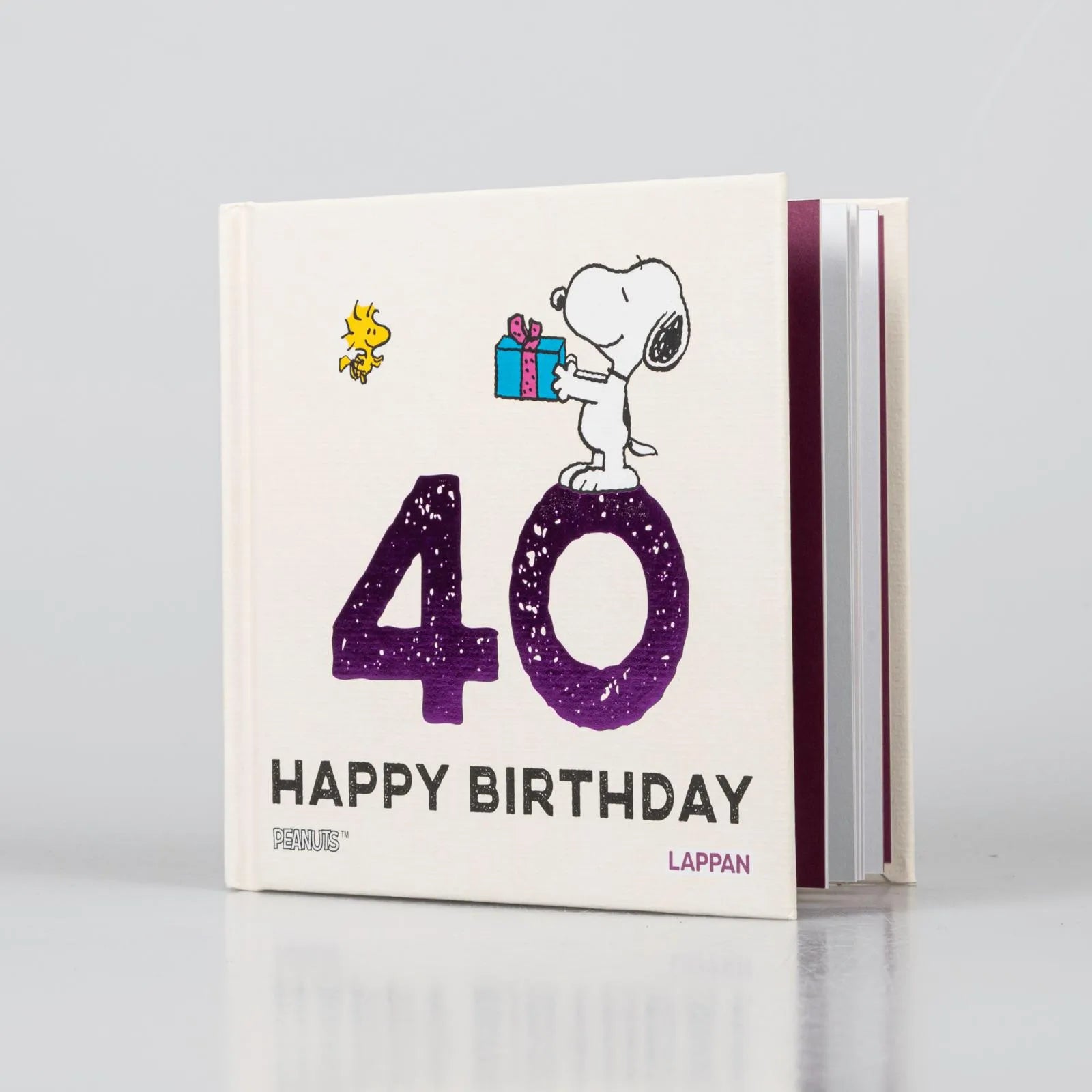 Detailansicht: Peanuts Geschenkbuch: Happy Birthday zum 40. Geburtstag (Hardcover)