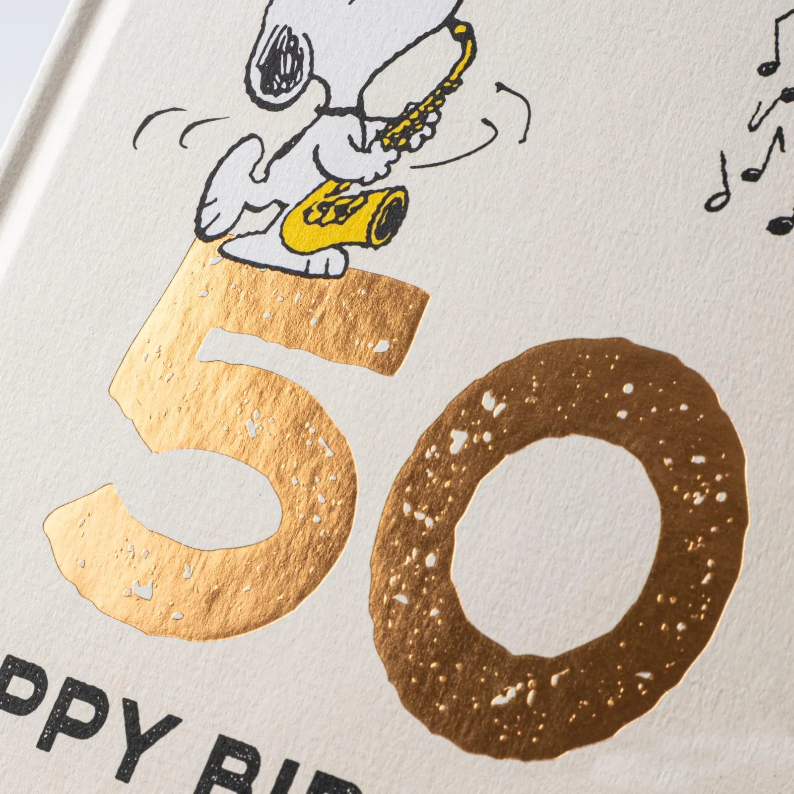 Detailansicht: Peanuts Geschenkbuch: Happy Birthday zum 50. Geburtstag (Hardcover)