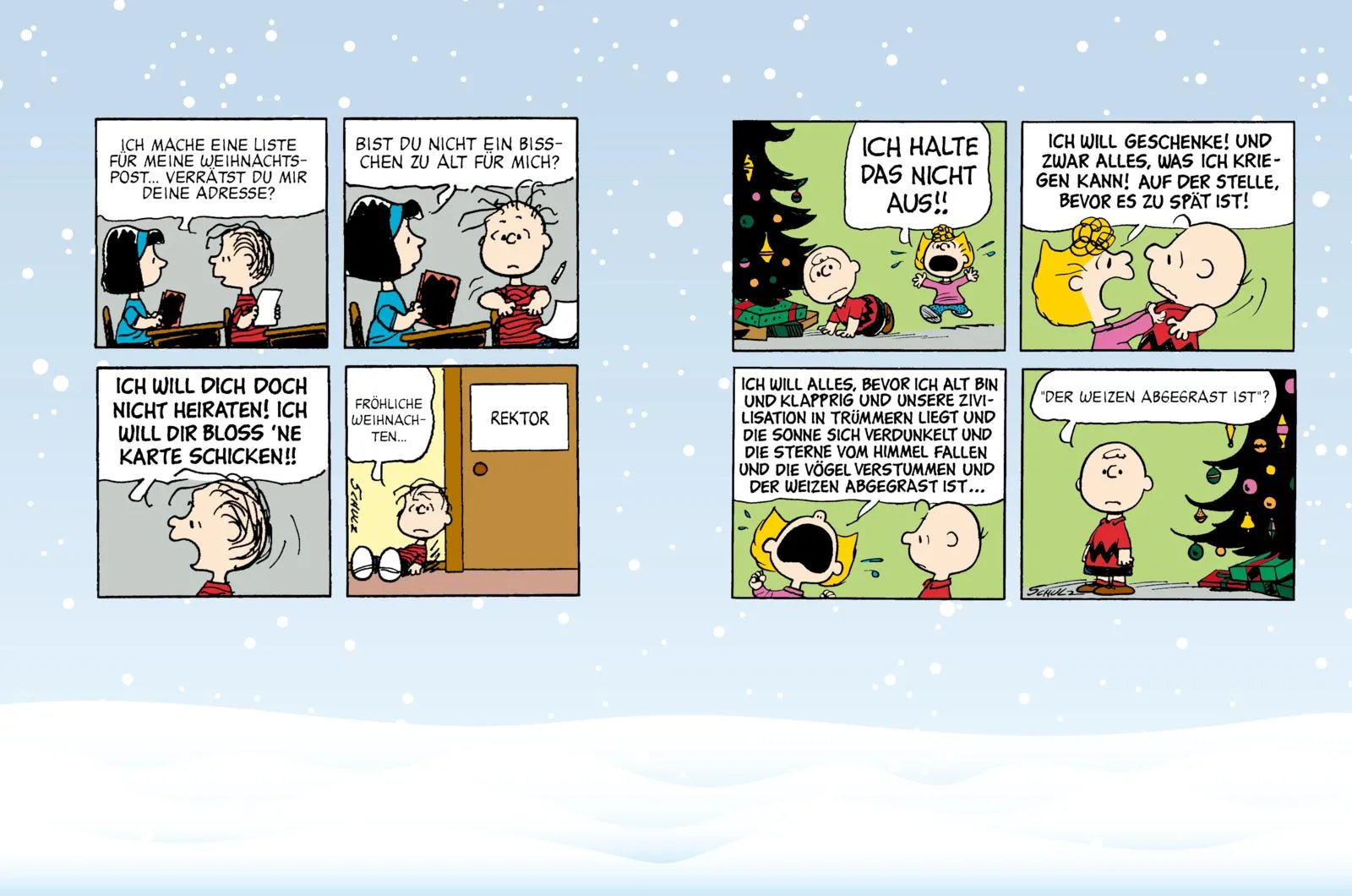 Abbildung von 'Peanuts Geschenkbuch: Mit Snoopy und den Peanuts durch den Advent'