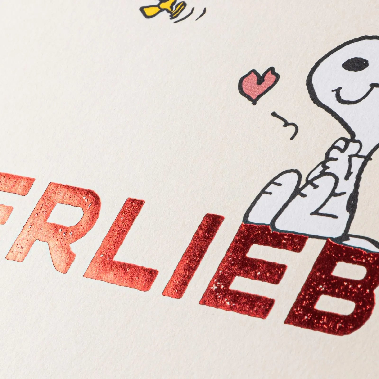 Detailansicht: Peanuts Geschenkbuch: Verliebt! (Hardcover)