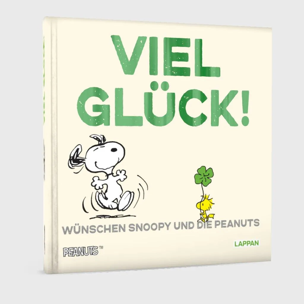 Produktansicht: Peanuts Geschenkbuch: Viel Glück wünschen Snoopy und die Peanuts! (Gebundene Ausgabe)