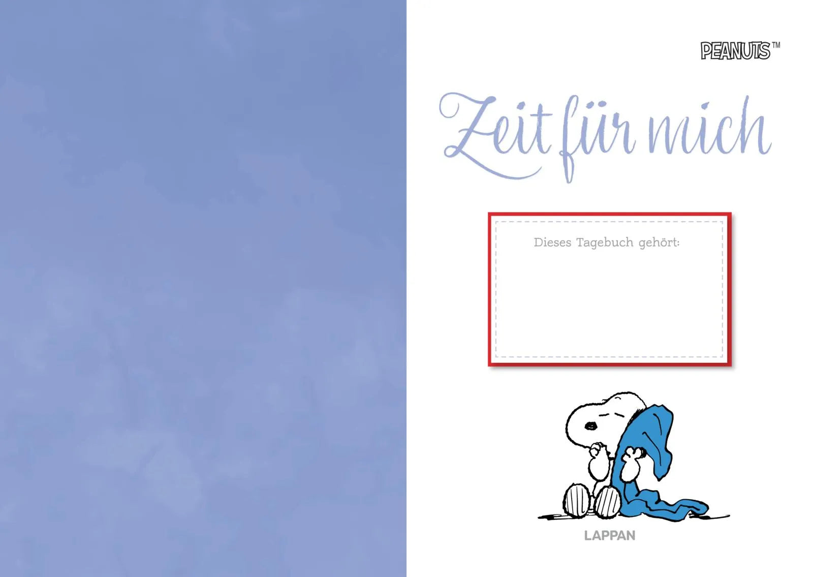 Abbildung von 'Peanuts Geschenkbuch: Zeit für mich'