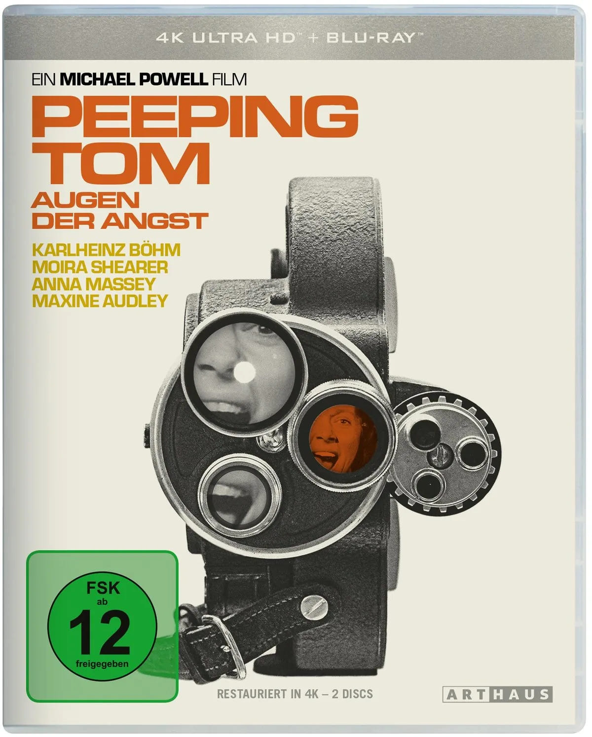 Peeping Tom - Augen der Angst - Blu-ray 4K Ultra HD