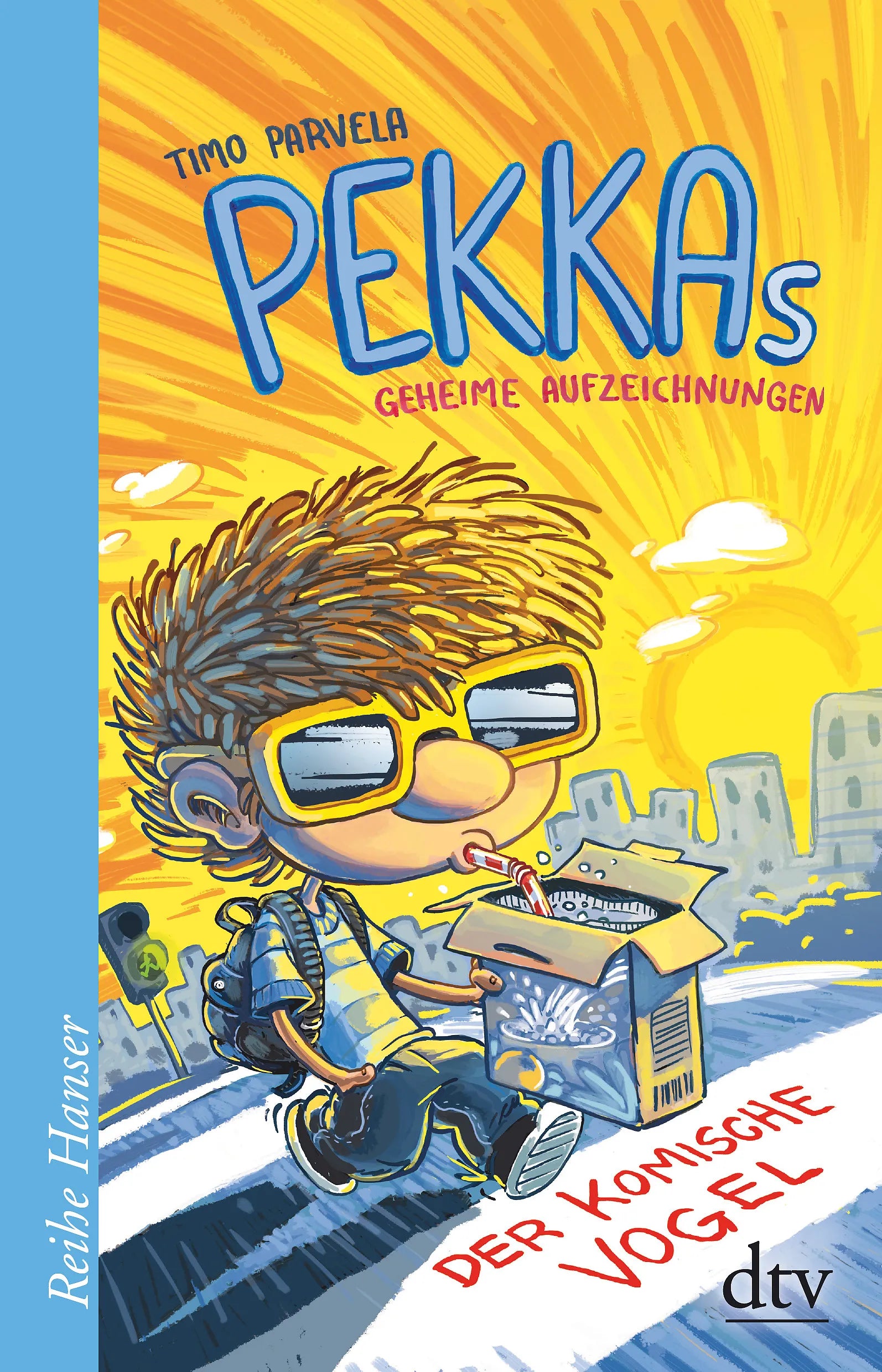 Buchcover von 'Pekkas geheime Aufzeichnungen - Der komische Vogel' - Taschenbuch von Timo Parvela