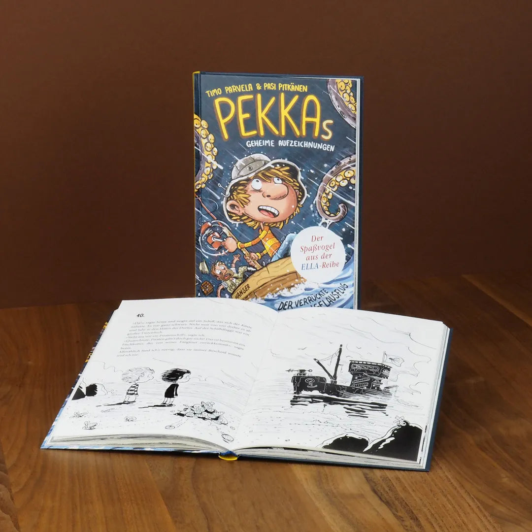 Produktansicht: Pekkas geheime Aufzeichnungen - Der verrückte Angelausflug (Gebundene Ausgabe)